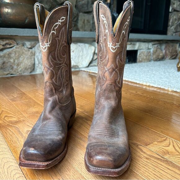 Tony Lama Ladies Vaquero Western leather boots - Picture 12 of 12